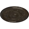 Ekena Millwork Tyrone Ceiling Medallion (Fits Canopies up to 6 3/4"), 16 1/8"OD x 3/4"P, Stone Hearth Crackle CM16TYSHC - alternate 4